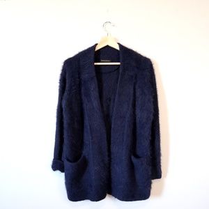 Banana Republic Fuzzy Cardigan with pockets
